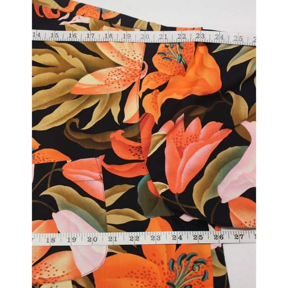 Tropical Trading Company men's floral button front Hawaiian‎ short sleeve shirt - Picture 7 of 12